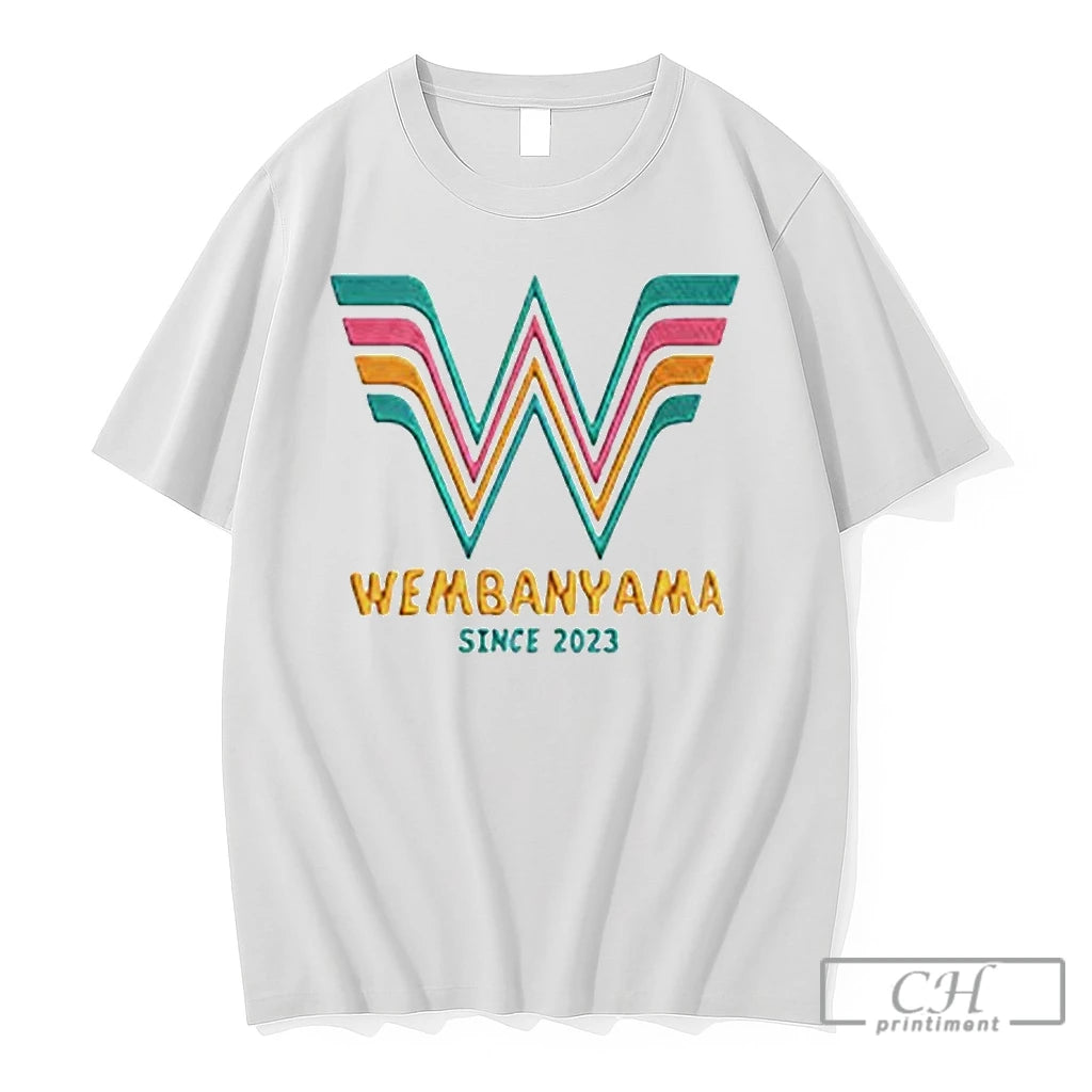 Premium Victor Wembanyama Basketball Star Logo Wembanyama Since 2023