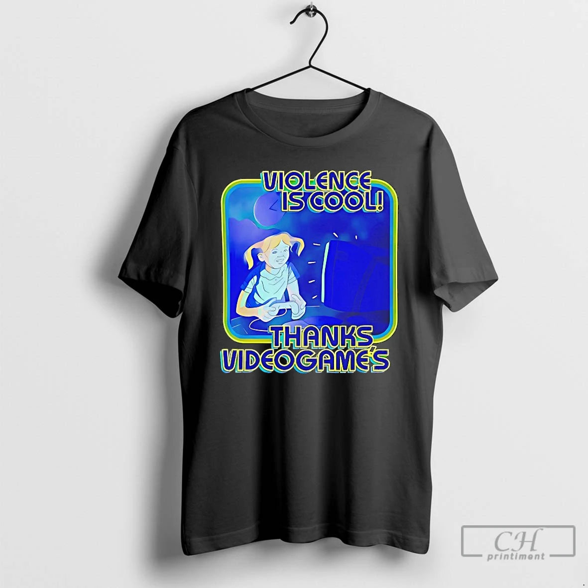 Premium Violence Is Cool Thanks Video Games T-Shirts, Hoodie, Sweatshirt | DripVista.com