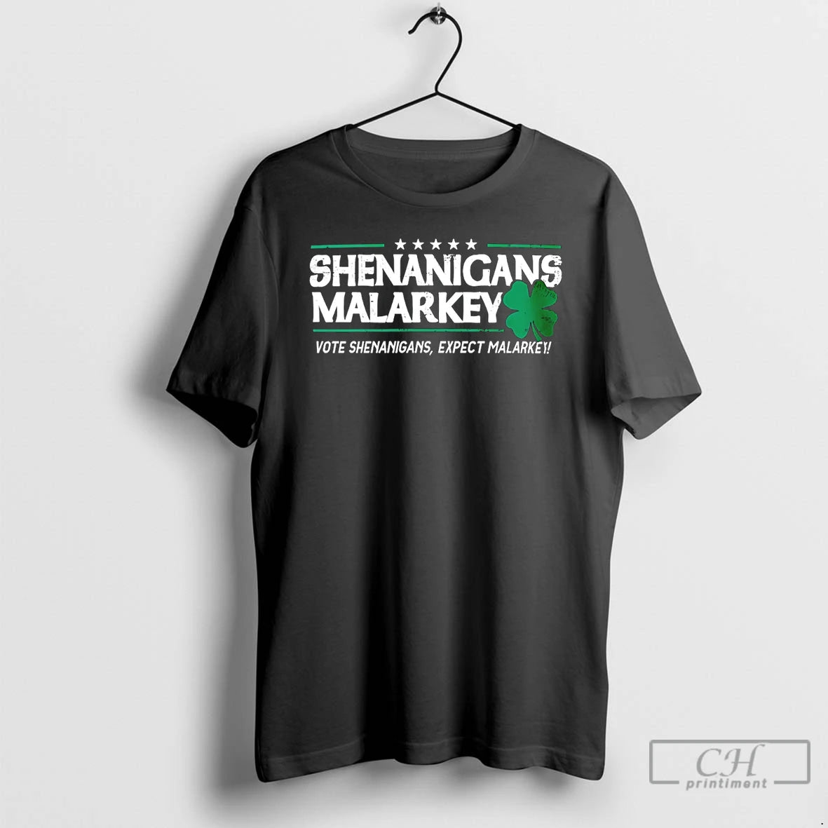 Premium Vote Shenanigans Malarkey Vote Shenanigans Expect Malarkey St Patricks Day T-Shirts, Hoodie, Sweatshirt