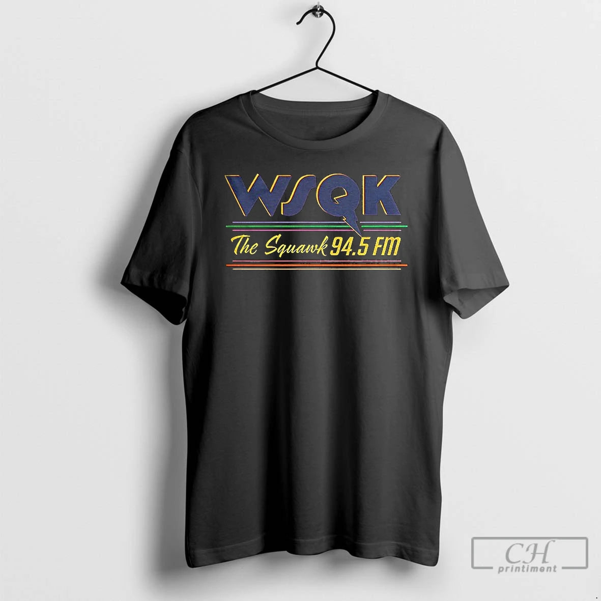 Premium Wsqk The Squawk 94 5 Fm Logo T-Shirts, Hoodie, Sweatshirt | DripVista.com
