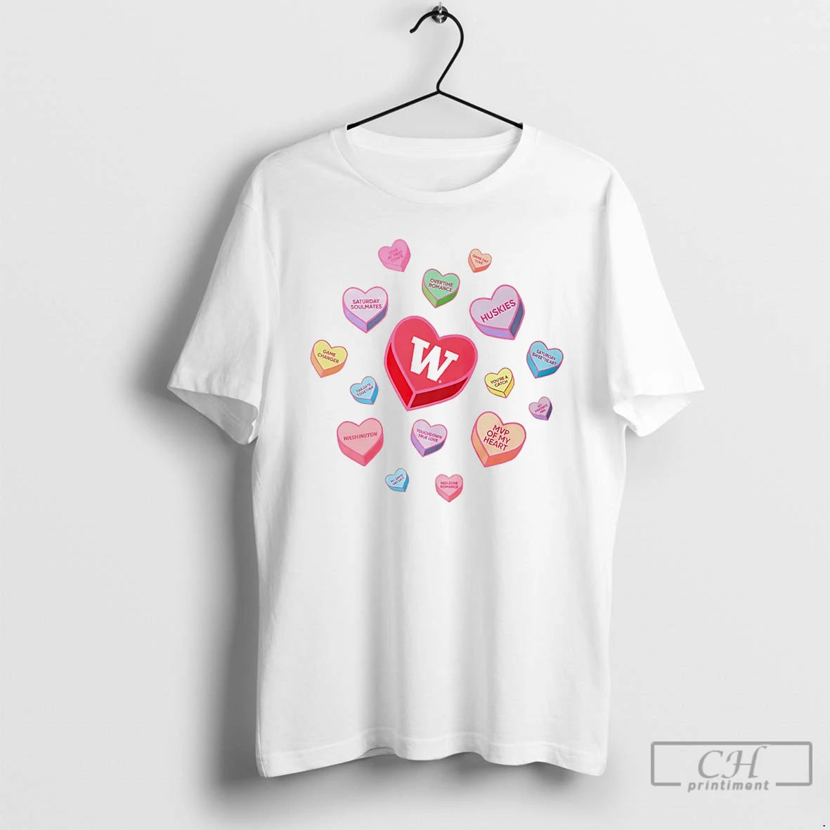 Premium Washington Huskies Sweet Talk Valentine Day 2026 T-Shirts, Hoodie, Sweatshirt | DripVista.com