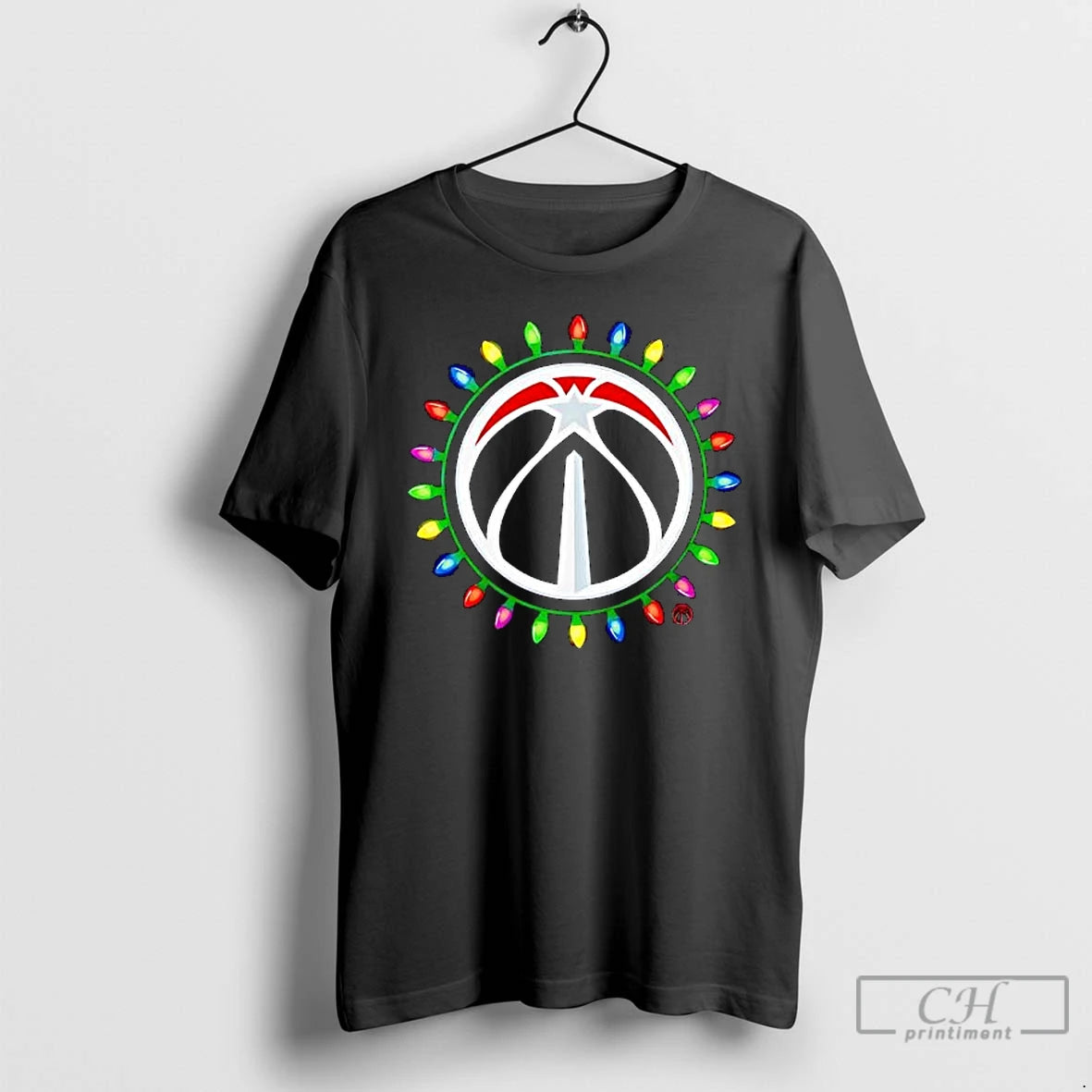 Premium Washington Wizards Logo Lights Merry Christmas T-Shirts, Hoodie, Sweatshirt | DripVista.com