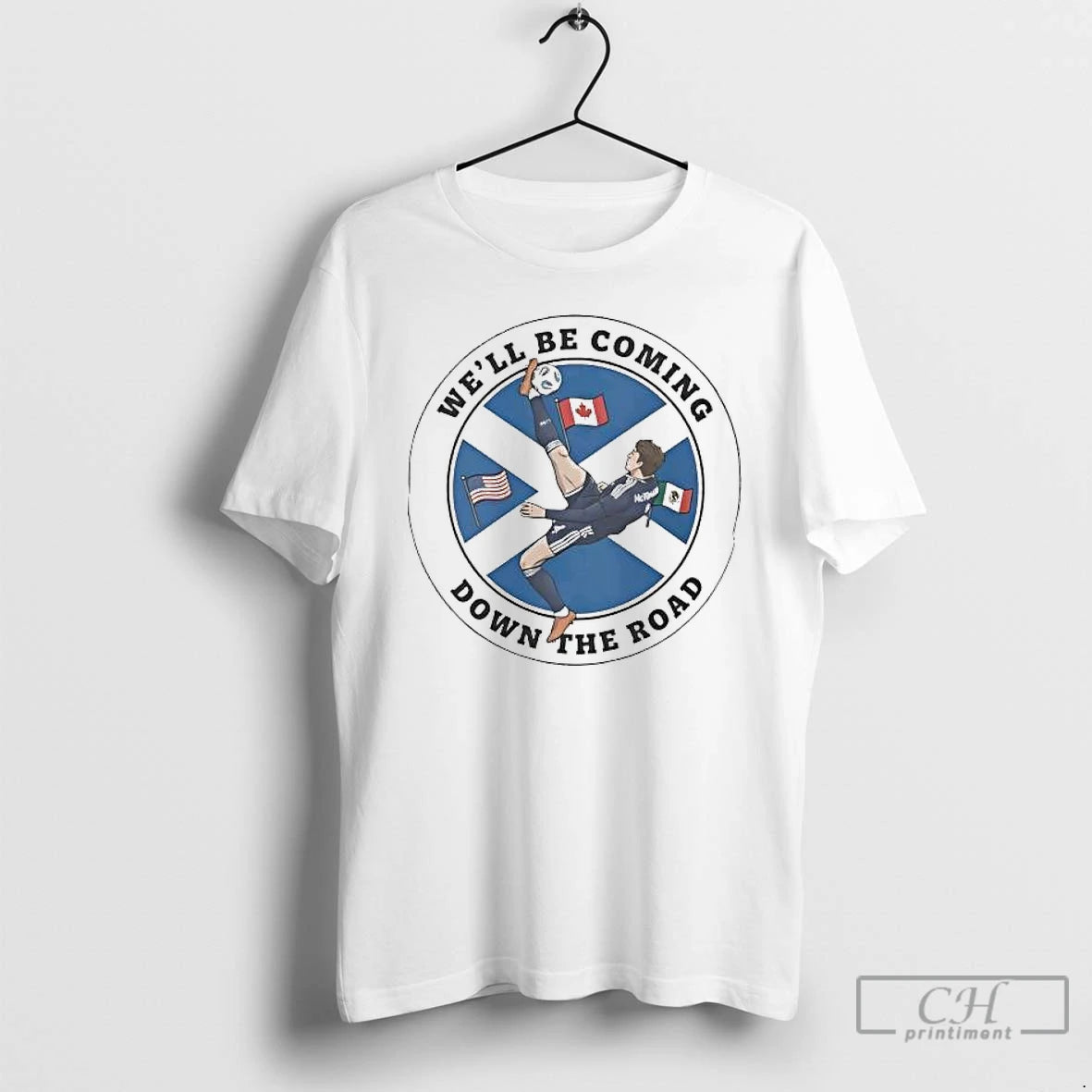 Premium Well Be Coming Down The Road Scottish T-Shirts, Hoodie, Sweatshirt | DripVista.com