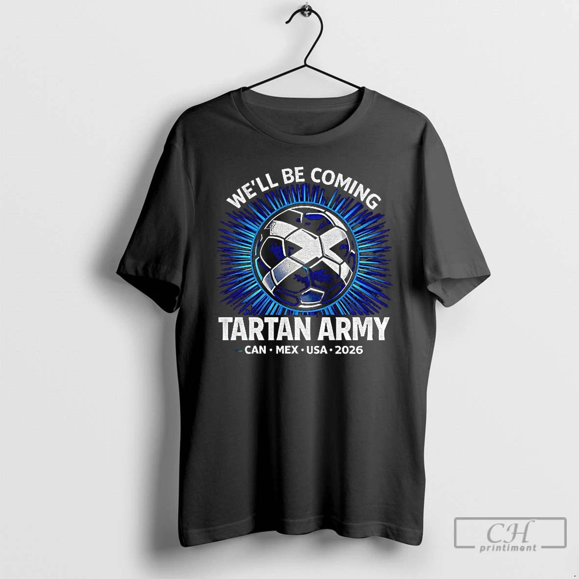 Premium Well Be Coming Tartan Army World Cup 2026 Us Mexico Canada Tour T Shirts Hoodie, Sweatshirt | DripVista.com