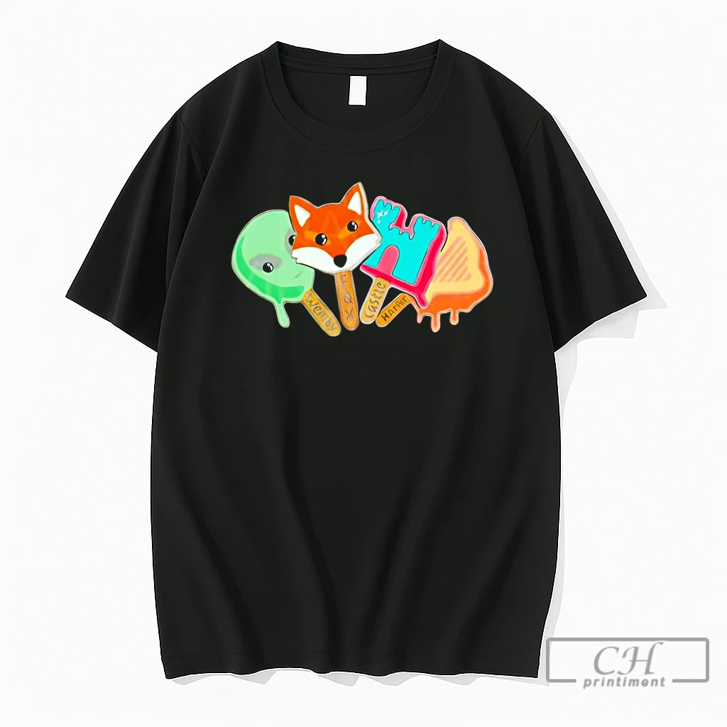 Premium Wemby Fox Castle Harper Popsicles San Antonio Spurs Basketball 2026 Nba Finals T Shirts