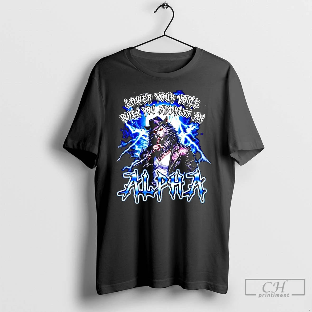 Premium Werewolf Lower Your Voice When You Address An Alpha T-Shirts, Hoodie, Sweatshirt | DripVista.com