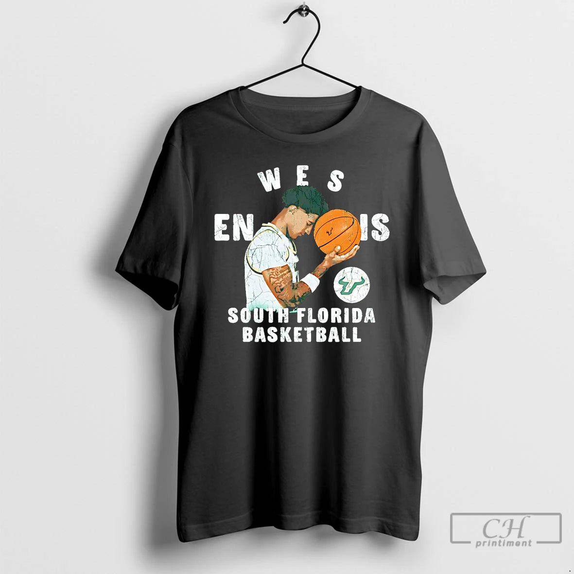 Premium Wes Enis South Florida Bulls Graphic T-Shirts, Hoodie, Sweatshirt | DripVista.com