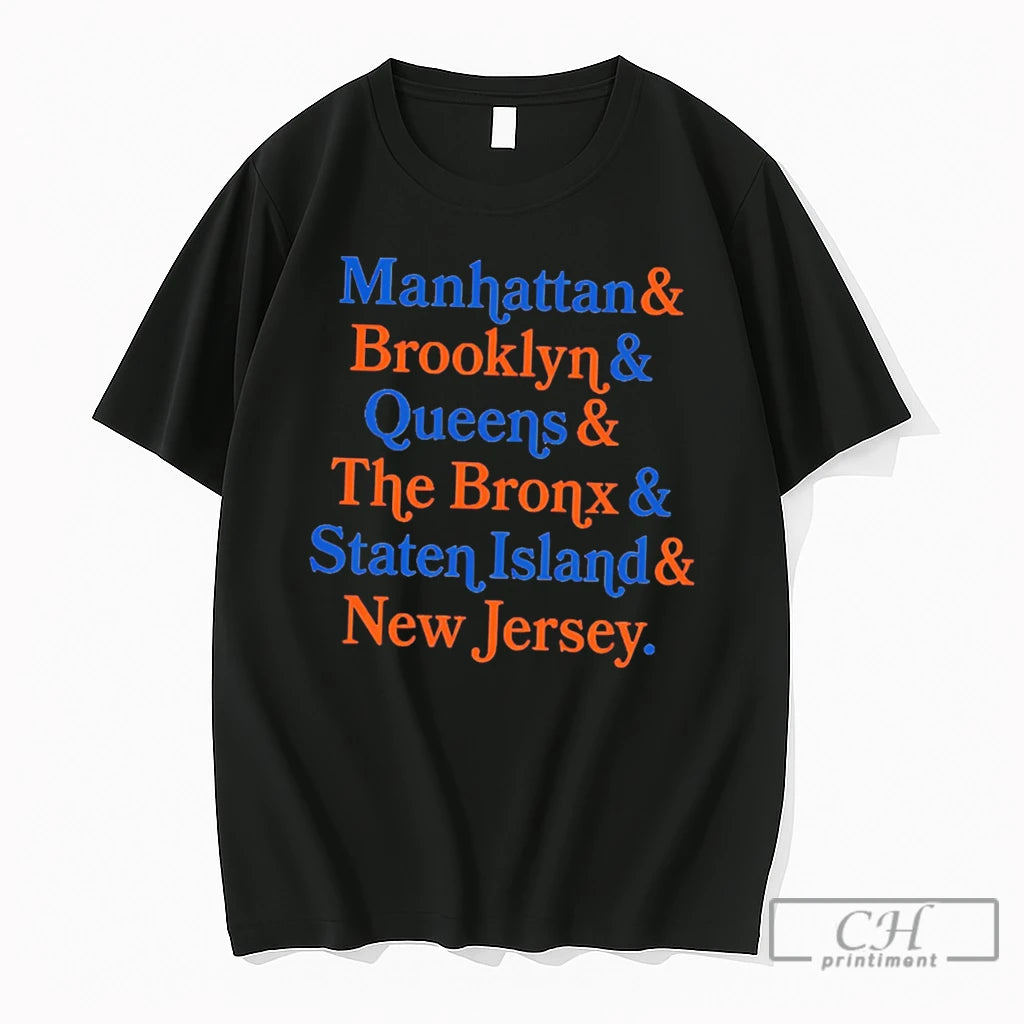 Premium Where My Cousins Live Manhattan Brooklyn Tee