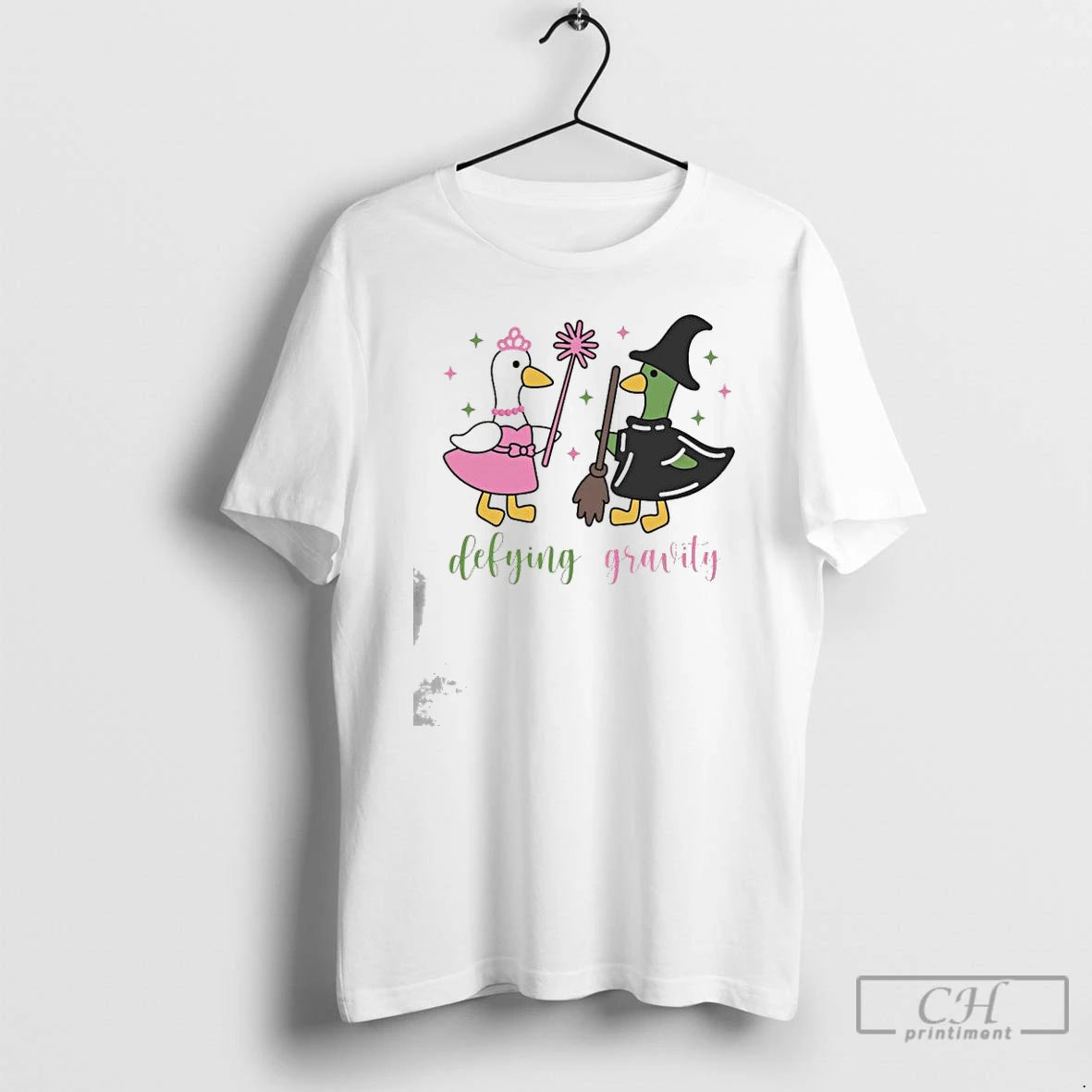 Premium Wicked Goose Defying Gravity T-Shirts, Hoodie, Sweatshirt | DripVista.com