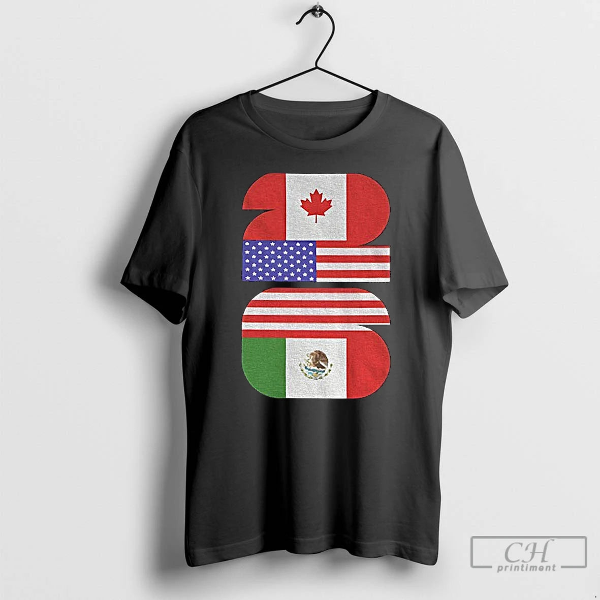 Premium World Cup 2026 Trophy And Host Cities Usa Canada Mexico T-Shirts, Hoodie, Sweatshirt | DripVista.com