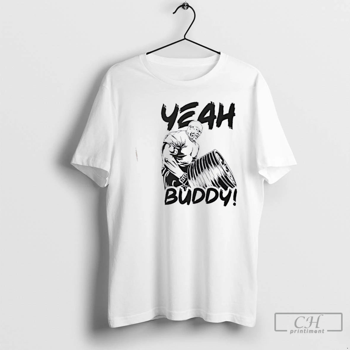 Premium Yeah Buddy Gym Meme Workout Motivation T-Shirts, Hoodie, Sweatshirt | DripVista.com