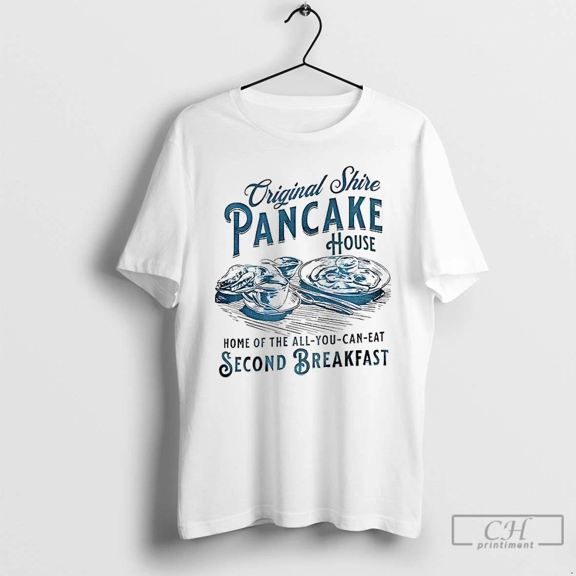 Premium Shire Pancake House Home Of The Al You Can Eat Second Breakfast T Shirts Hoodie, Sweatshirt | DripVista.com