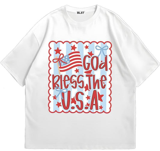 Preppy Land Of The Free T-Shirt Edgy Streetwear Trendy Fit Unisex Graphic Design