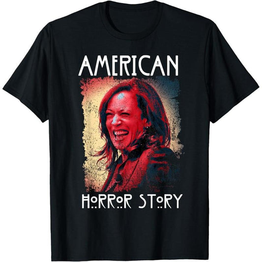President Horror American Zombie Story Halloween Kamala 2024 T-Shirt made in usa