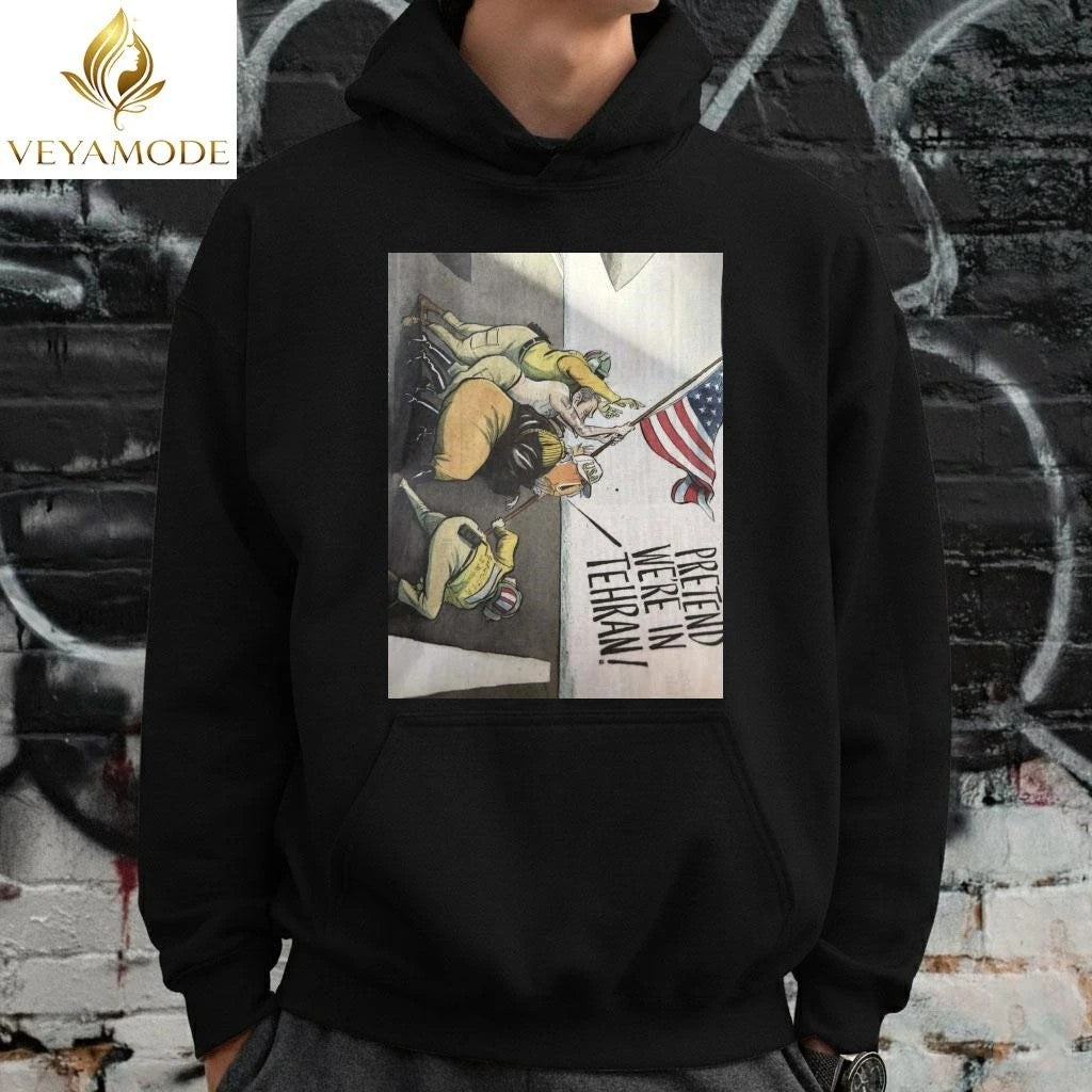 Pretend we’re in Tehran Trump x Raising the Flag on Iwo Jima tee