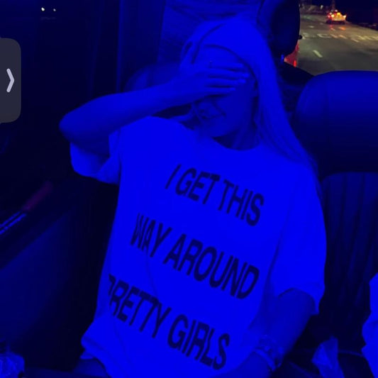 Pretty Girls Oversized Vintage 90s Graphic Tees, Funny Shirts Womens Clothing, Spring Clothes Women, Cuteshirts for Bedtime