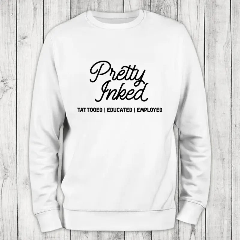 Pretty Inked Sweatshirt Classic Womenswear