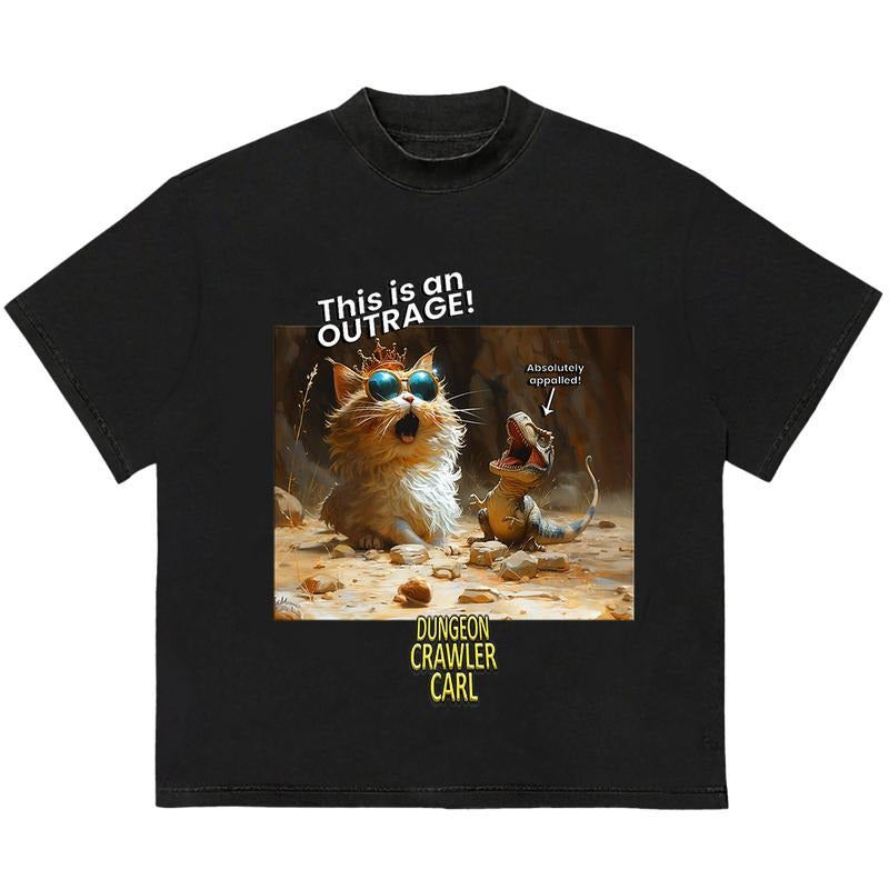 Princess Donut - This is an outrage! T-Shirt Graphic Tees for Him and Her Hoodie, Sweatshirt | DripVista.com