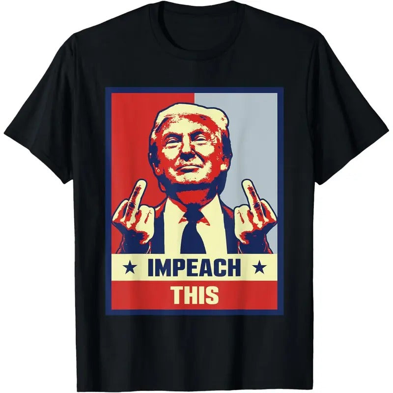 Pro Donald Trump Gifts Republican Conservative Impeach This T-Shirt made in usa Hoodie, Sweatshirt | DripVista.com