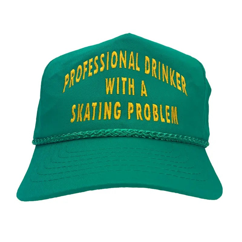 Professional Drinker With A Skating Problem Hat T-Shirts, Hoodie, Sweatshirt | DripVista.com