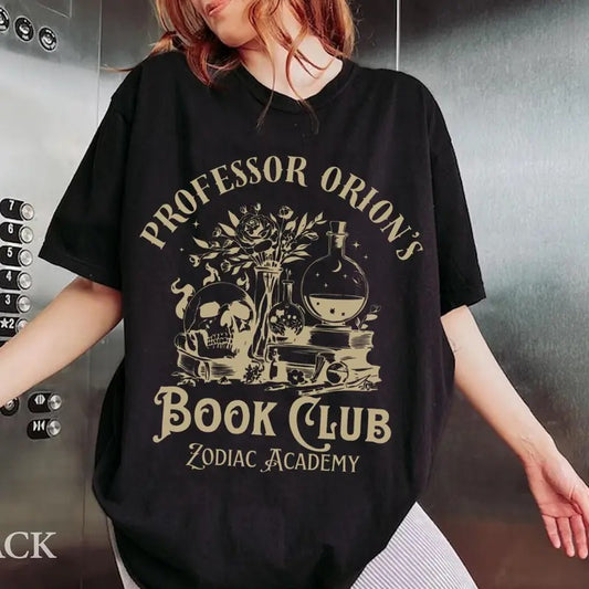 Professor Orion's Book Club Shirt, Zodiac Academy Shirt, Gift For Book Lover, Zodiac Academy The Inner Circle Shirt, Fantasy Reader