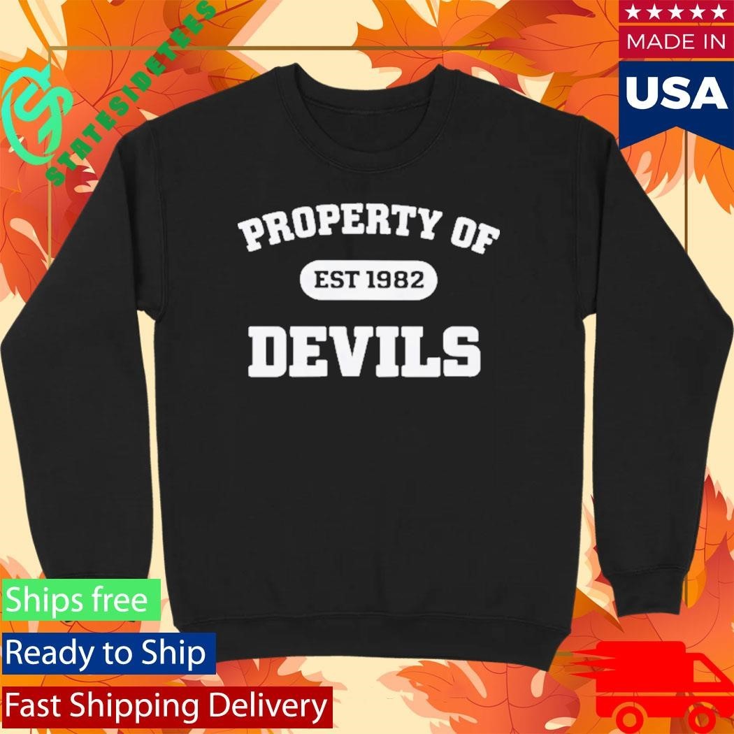 Property Of Devils Est 1982 Shirt