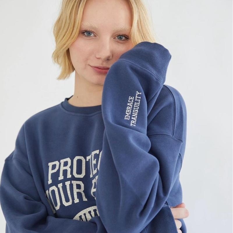 Protect Your Peace Crewneck Sweatshirt DRG, Protect Your Sweatshirt DRG