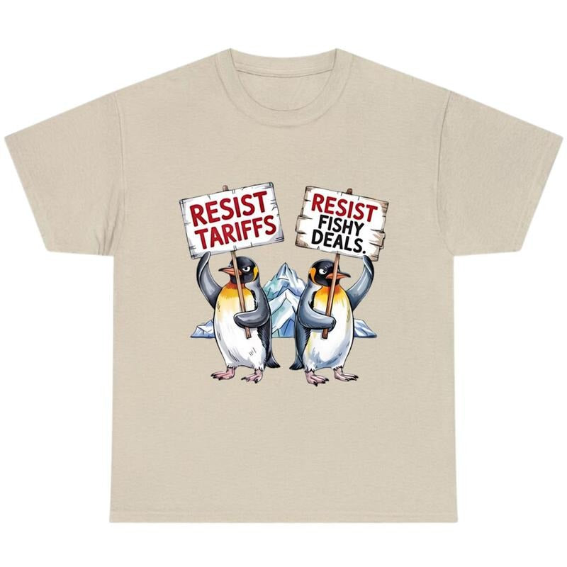 Protest Penguin Shirt, Trendy Shirt - Unisex Shirt Graphic Tees For Men Gunpla brand Women
