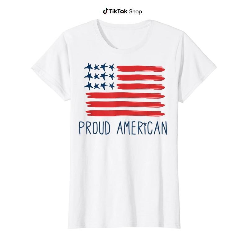 Proud American Fourth FOG July USA Flag Labor Memorial Day T-Shirt Hoodie, Sweatshirt | DripVista.com