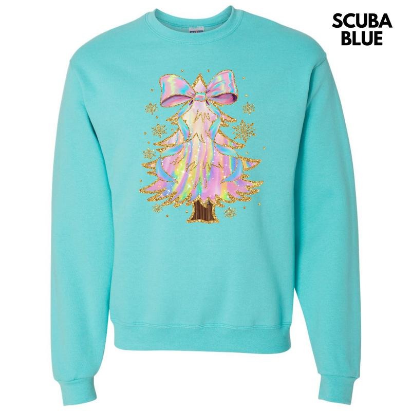 Psychedelic Swirls Christmas Tree Sweatshirt 'NLB' T-Shirts, Hoodie | DripVista.com