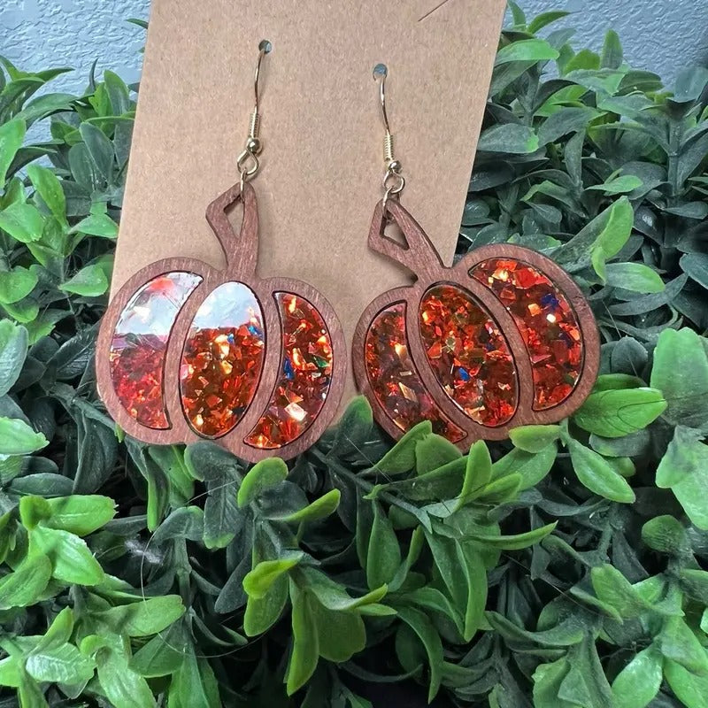 Pumpkin  earrings *final sale* T-Shirts, Hoodie, Sweatshirt | DripVista.com
