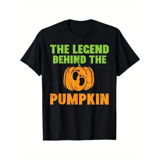 Pumpkin Halloween Pregnancy Is About to Become Dad T-Shirt, Halloween Thanksgiving Christmas Gifts, Boyfriend, Boyfriend, Family Friend Made in USA