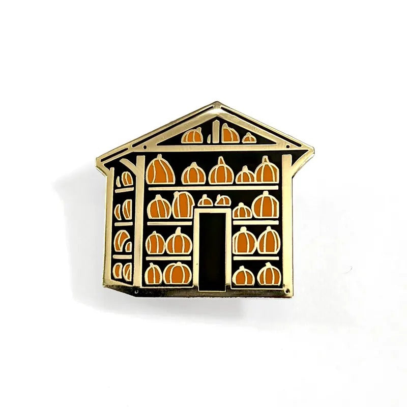 Pumpkin House Enamel Pin T-Shirts, Hoodie, Sweatshirt | DripVista.com