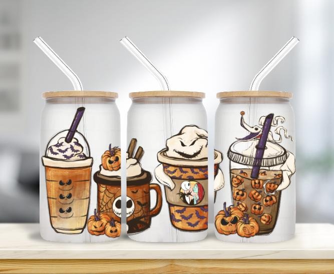 Pumpkin Jack Spice 16 oz Matte Glass T-Shirts, Hoodie, Sweatshirt | DripVista.com