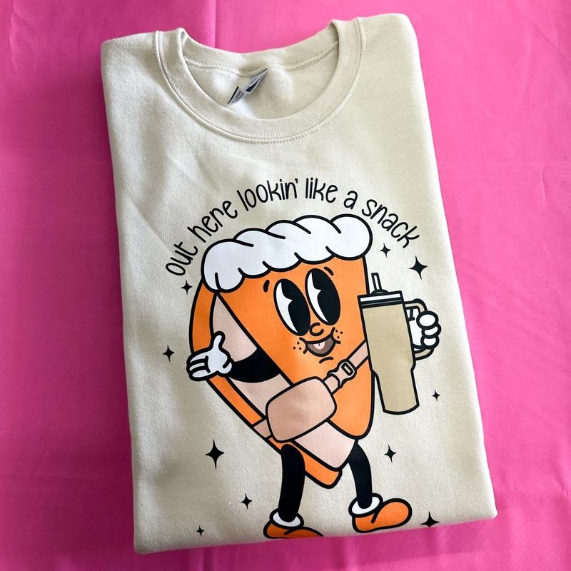 Pumpkin Pie Snack Gildan Sweatshirt T-Shirts, Hoodie | DripVista.com
