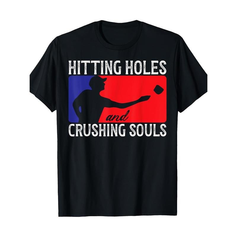 Punch Hole and Smash Soul Throw Player Hole T-shirt -100% cotton Made in USA