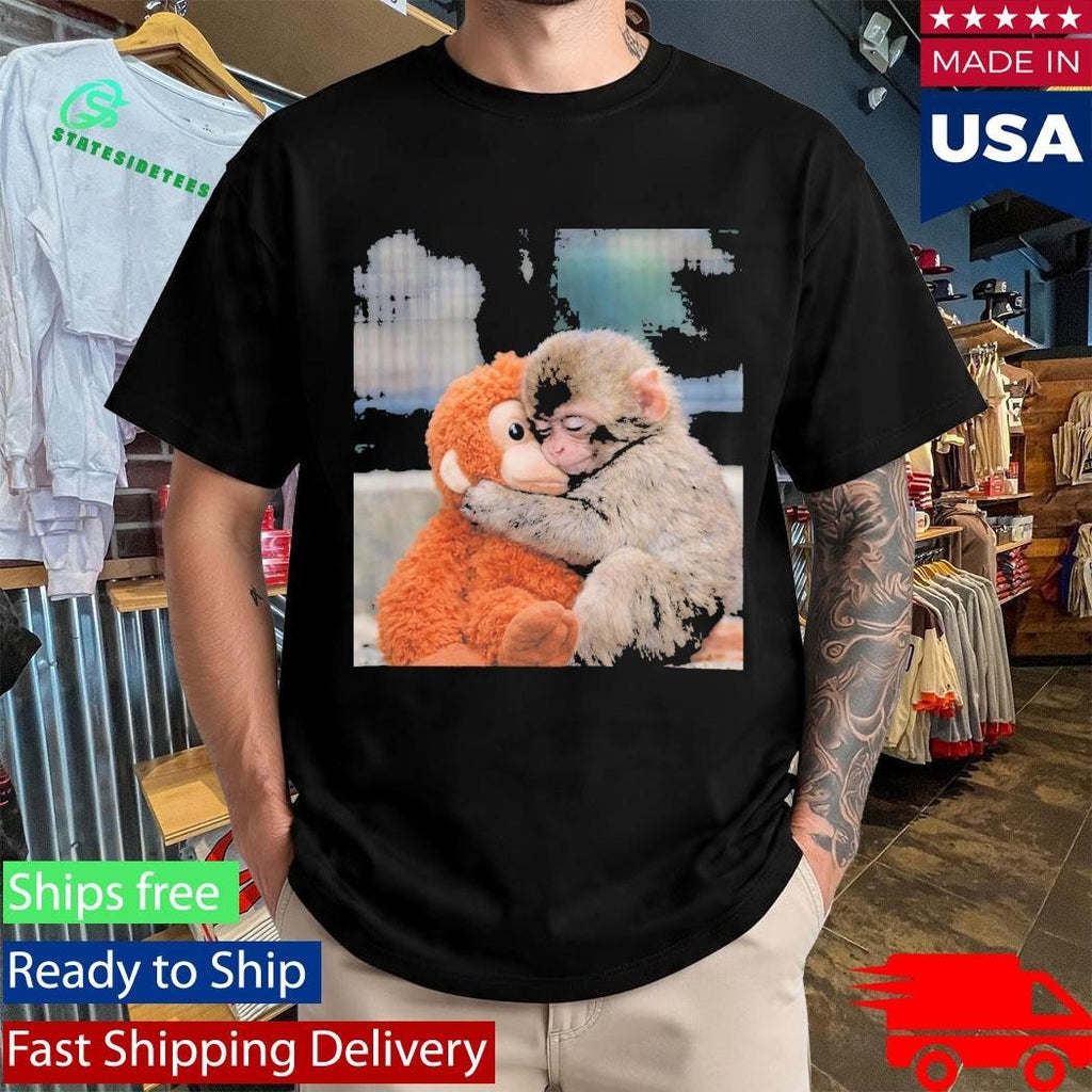 Punch Monkey Hug Gift Shirt