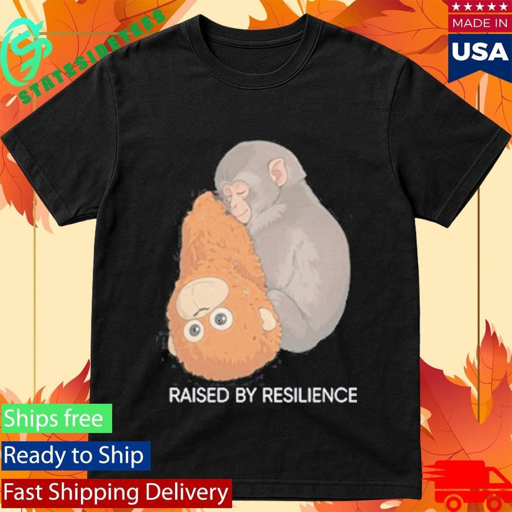 Punch Monkey Raised By Resilience Shirt
