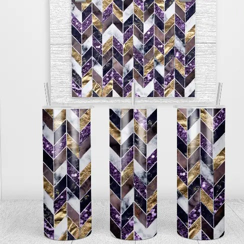 Purple Chevron Tumbler T-Shirts, Hoodie, Sweatshirt | DripVista.com