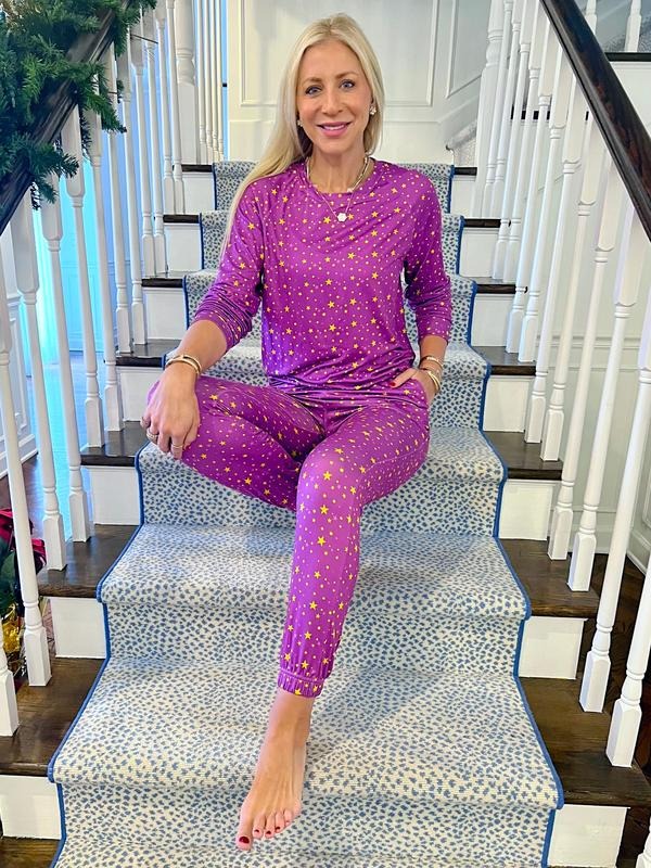 Purple Starlight Pajama Set T-Shirts, Hoodie, Sweatshirt | DripVista.com