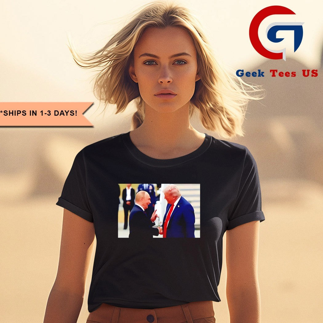 Putin vs Trump meeting in Alaska photo shirt
