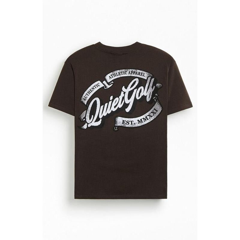 QUIET GOLF Men's Authentic T-Shirt - Multicolor Hoodie, Sweatshirt | DripVista.com