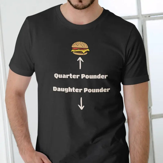 Quarter Pounder T Shirt, Unisex, 100% cotton Fabric Menswear