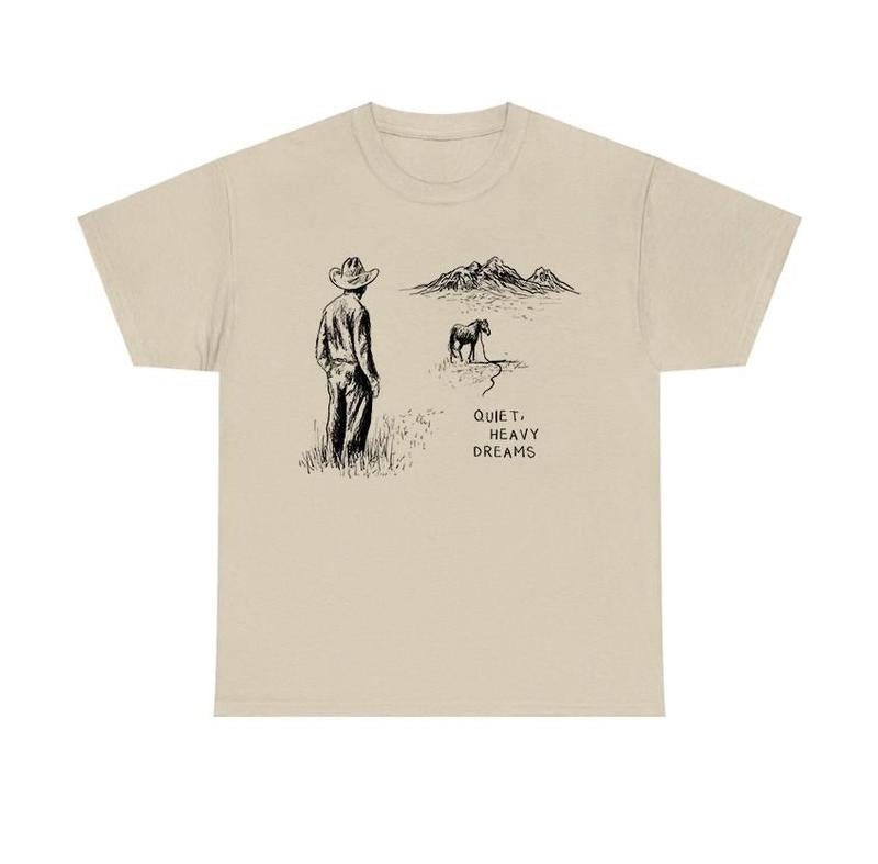 Quiet Heavy Dreams Album Unisex Shirt, Country Music Shirt Gift for men and women