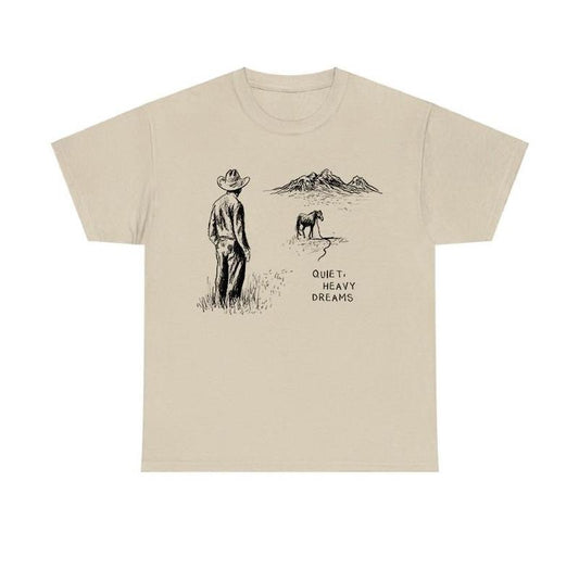 Quiet Heavy Dreams Album Unisex Shirt, Country Music Shirt Gift for men and women