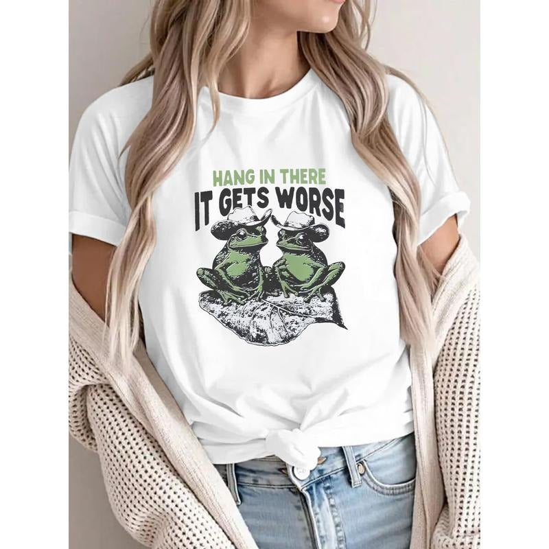 Quirky Tee with WB shield Catchy Slogan Gunpla brand WB shield Playful, Old - School