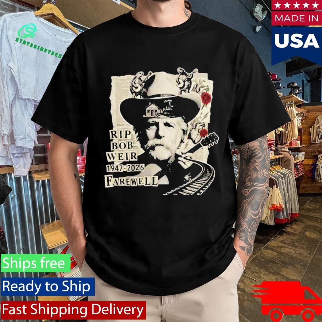 RIP Bob Weir 1947-2026 Terrapin Station Farewell Grateful Dead Legend Shirt