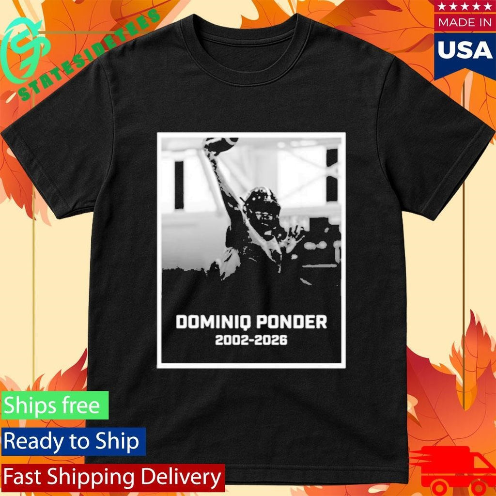 RIP Colorado Quarterback Dominiq Ponder 2002 2026 Shirt