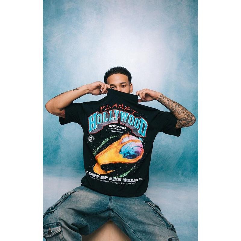 RODMAN BRAND Men's Out Of This World T-Shirt - Multicolor Hoodie, Sweatshirt | DripVista.com