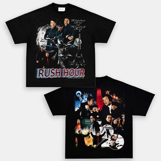 RUSH HOUR TEE  Trending Movie T shirt Vintage 90s T-shirt gift for Movie fans gift for him gift for her unisex T-shirt Urbanwear Shirt